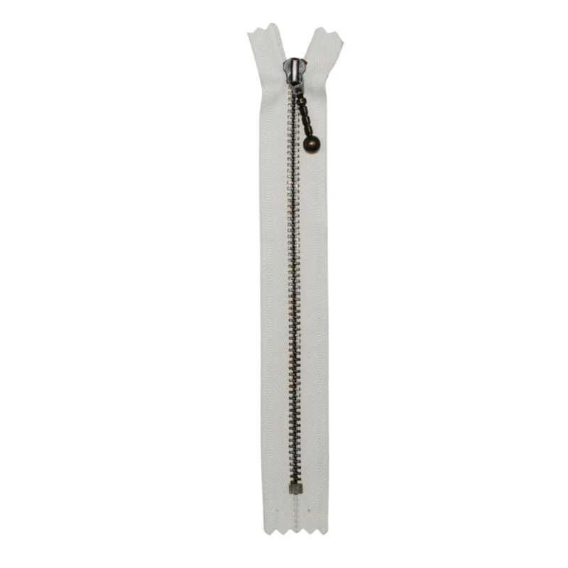 YKK Fixed Zipper Antique Brass 4 mm 23 cm - Buy Today